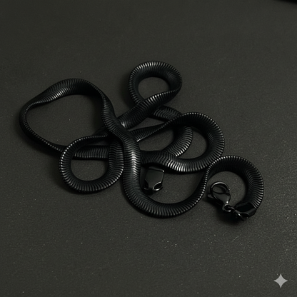 Silver Snake Neck Chain